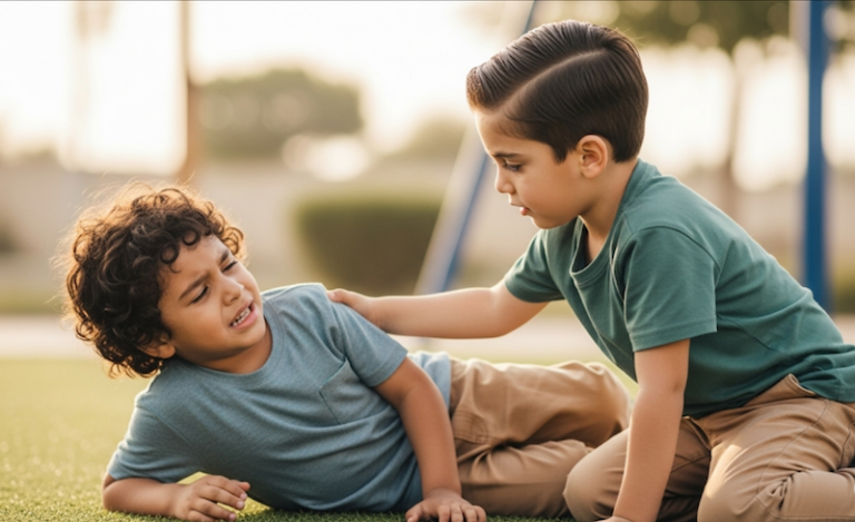 قصص اطفال - الصديق وقت الضيق