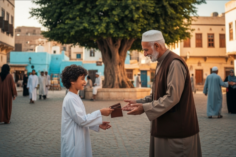 أحمد والمحفظة الضائعة